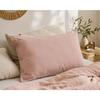 Cotton Percale Pillowcase 50x70 Cm Perrine Rose Blush
