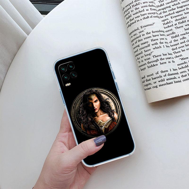 Wonder Woman Durchsichtige Handyhülle für Motorola Moto G7 G8 G9 G84 G85 G73 G24 G15 Z2 Play Power Plus