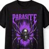 Parasite Spider Skull Gothic Horror Dark Web Graphic Unisex TShirt
