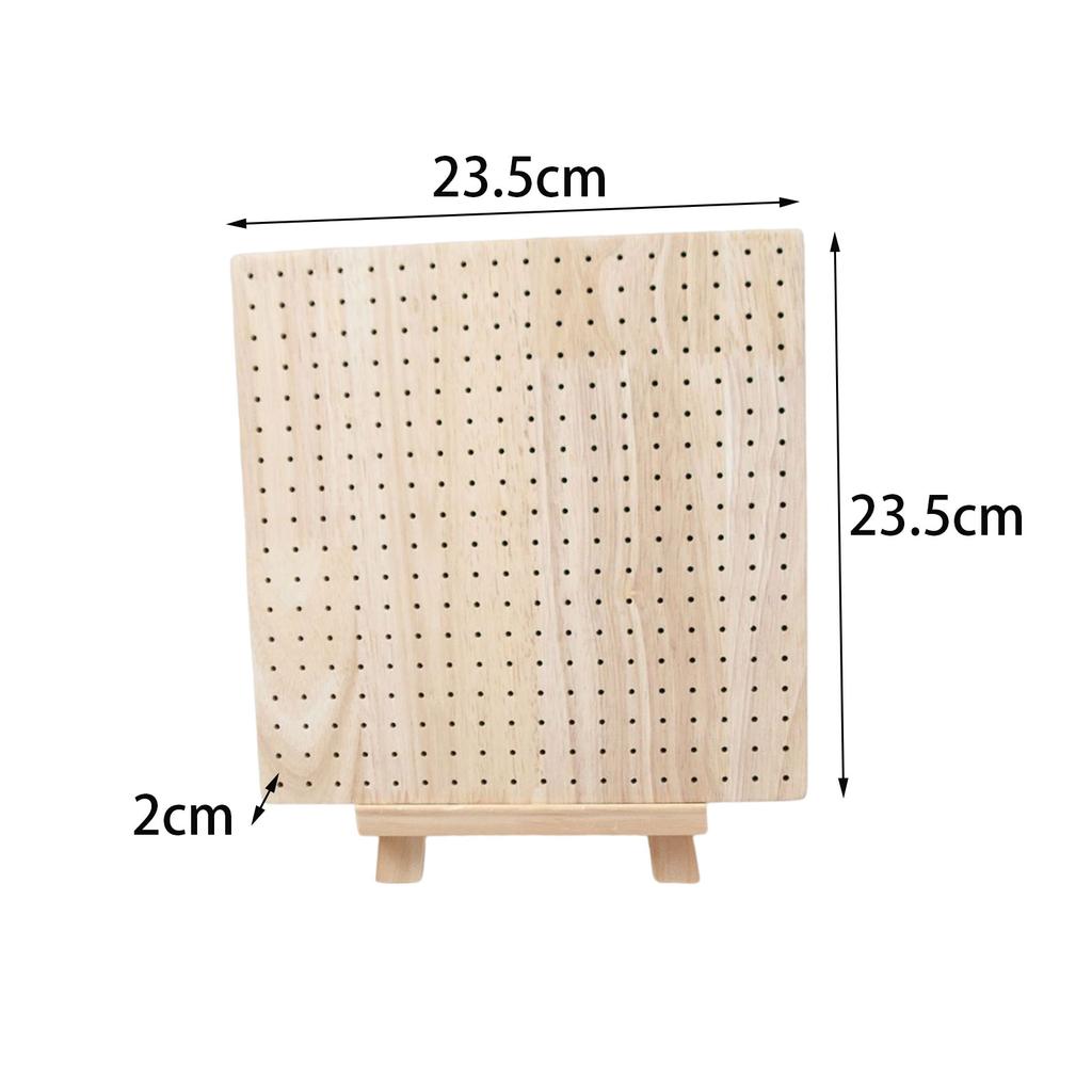 Набор деревянных досок для блокирования, декоративный вязаный коврик ручной работы, квадратный сплошной блок для мясников, держатель крючка, блокировщик для вязания крючком для начинающих