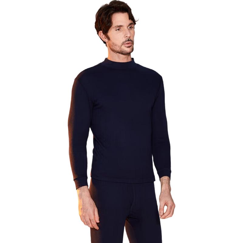 Set Lenjerie Termică pentru Bărbați Yiershuang 100% Bumbac cu Gât Înalt