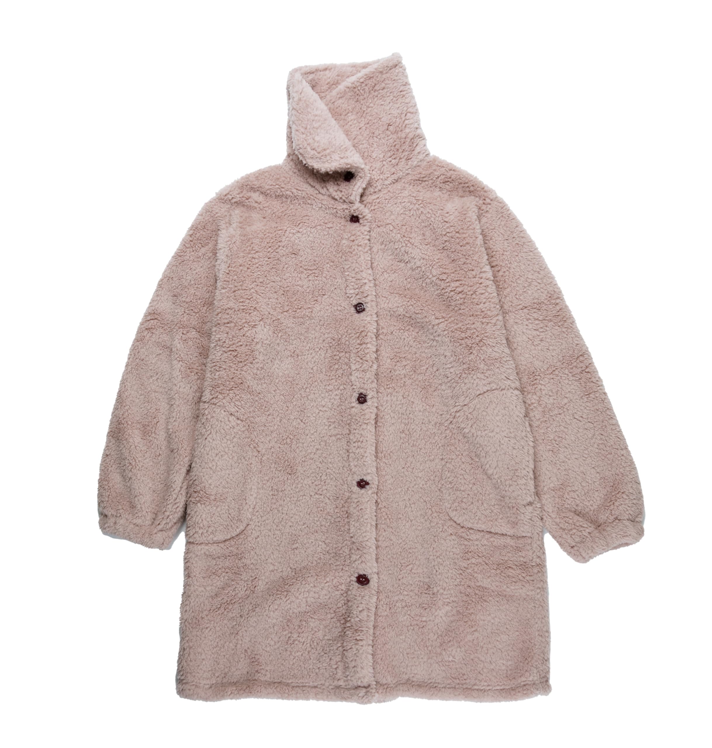 

Broccoli House Washable Wearable Perfect for Fall and One Size Fits Solid Color Women s Blanket, Lightweight, Thick, Warm, Fluffy, Knee-Length, розовый