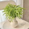 Simulering Ris Veteax Falska Växter Konstgräs Blomsterarrangemang Falsk Grönska Gren för Bröllop Hem Kontor Bord Mittpunkt