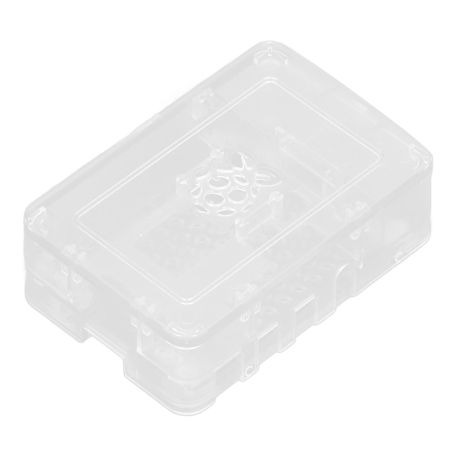 

for Raspberry Pi 4 Case ABS Detachable Scratch Resistant Heat Dissipation Protective Shell Transparent