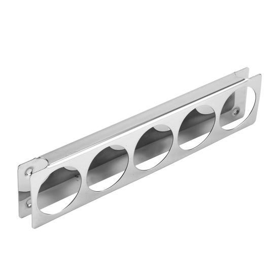 Dental Drip Bottle Placement Rack Silver Stainless Steel Reusable Bottle Holder for Dentists 
