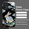 Stylish Dragon Leopard Marble Texture Tempered Glass Phone Case for Samsung Galaxy A56 A55 A54 A53 A52 A36 A14 A15 A16 A32 Cover