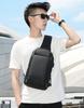 Crossbody Bag For Usb Charging Men Shoulder Sports High-Quality Messenger Male Waterproof Short Trip Chest Bag Pack Backpacks