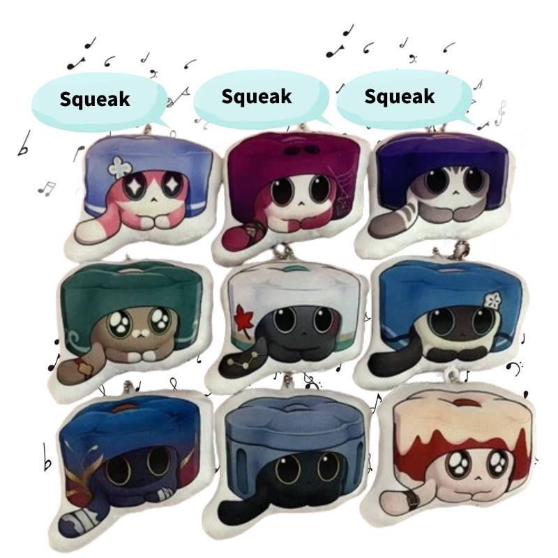 Adorable Pp Cotton Stuffed Plush Pillow Cartoon Anime Animal Cushion 45cm