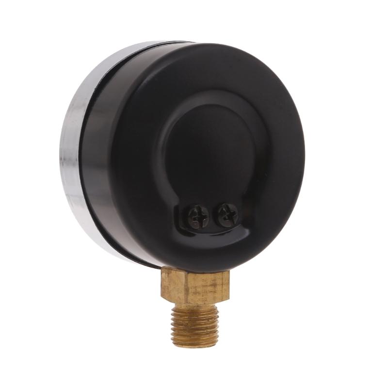 Thermo-manometer Boiler Temperature Pressure Gauge 0-10Bar 0-120℃ Liquid Filled Pressure Gauge for Floor Heating