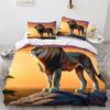 3D Print Simba Bedding Set Duvet Cover, Anime Lion King Quilt Cover And Pillowcase Comforter King Queen Size Boys Adult Bedding
