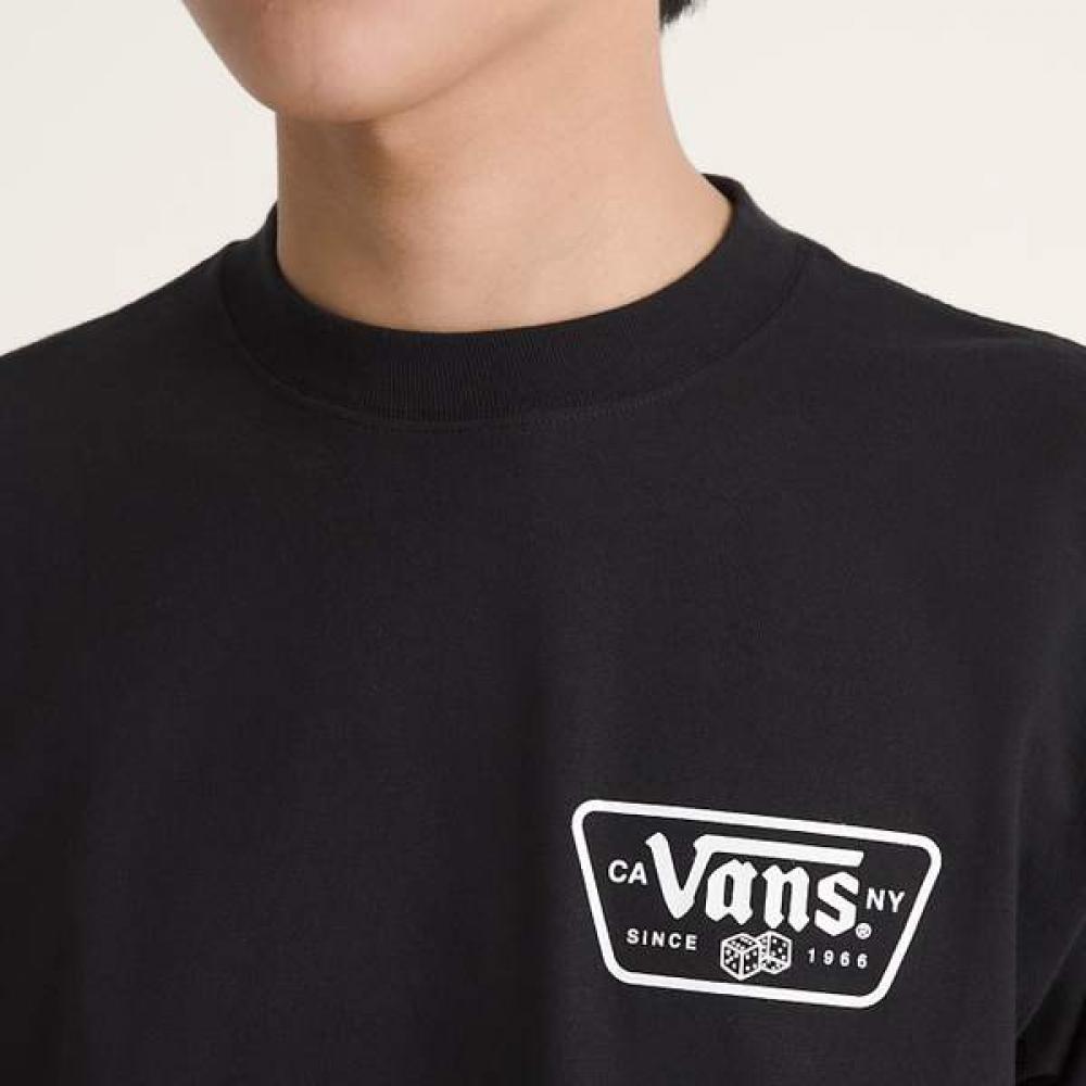 Vans ShorT Sleeve T shirT Black Vn000wu8blk