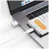 Kabel USAMS Cloud Series US-SJ658 6A     USB-A do USB-C 1,2m biały