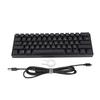 Mechanical Keyboard 61 Keys Color Mixing Ergonomic Design Quick Response Type C Wired