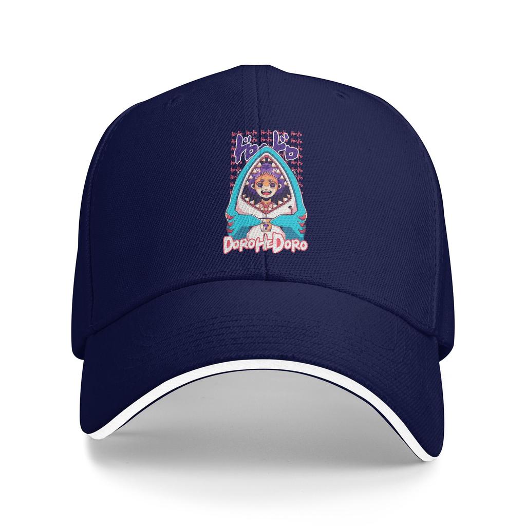 Dorohedoro HEIWA SHARKS Sun Baseball Cap Summer Men Women Design Hip Hop Hats Sunscreen Casual Hiking Fishing Baseball Caps