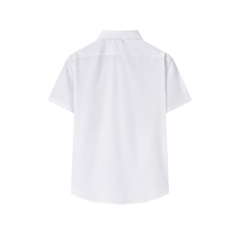 JOEONE Men's Antibacterial Wrinkle-Free Modal Short-Sleeve Shirt