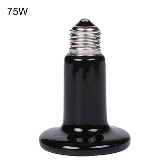 

Лампа для обігріву домашніх тварин Багатофункціональна інфрачервона керамічна лампа для баскінгу черепах для рептилій 75w