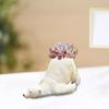 Arctic Bear Shaped  Planter Vase Moulds Cements Mould Silicone Material for Hand-Making Succulent Plant Flowerpots