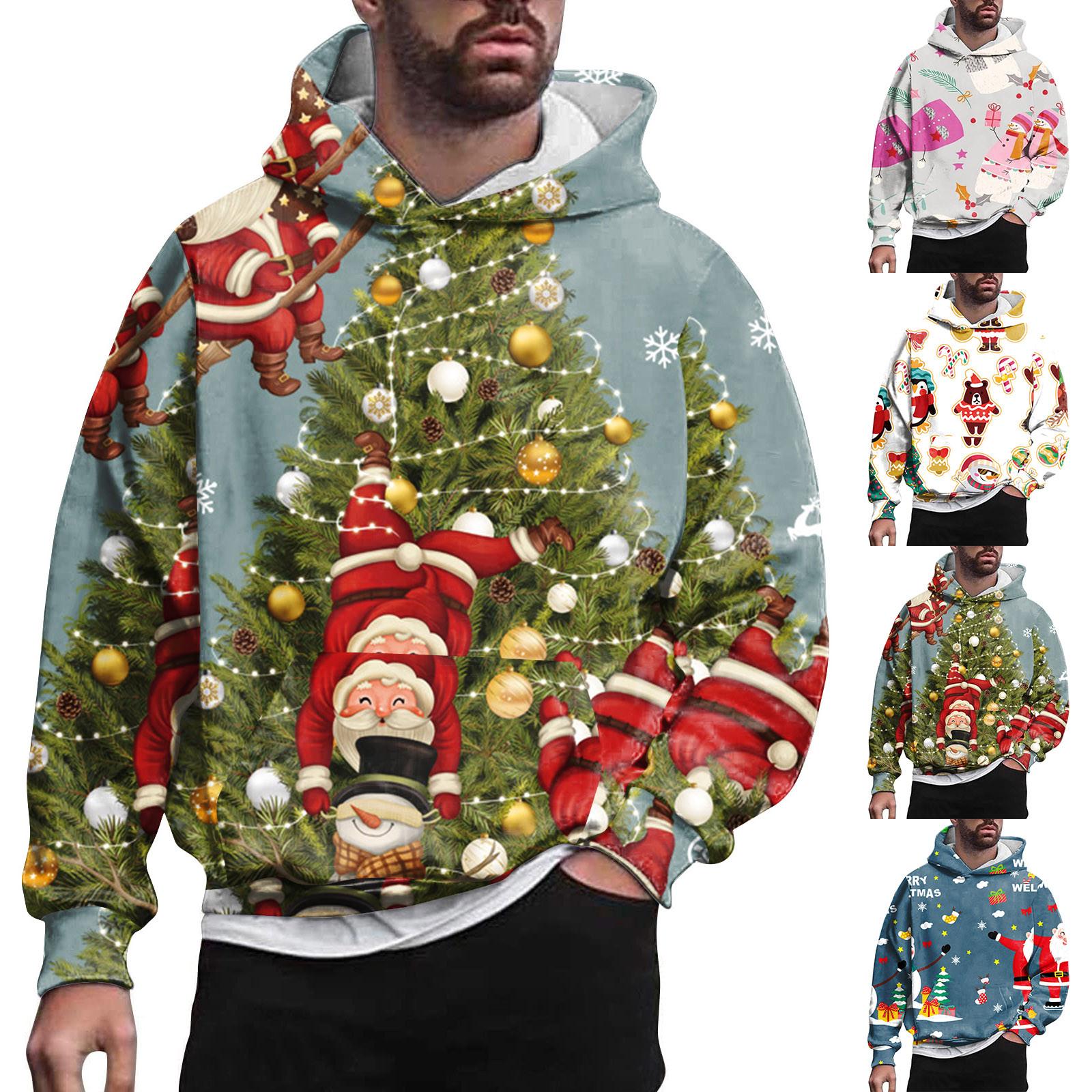 

Свитер с капюшоном с принтом и длинными рукавами для мужчин и женщин весной и осенью