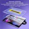For iPad Pro 13 (2024) Screen Protector Tempered Glass HD Film with Automatic Dust Removal Tool