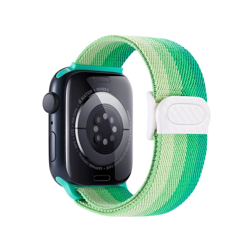 Nylon Band For Apple Watch Series Watch 9 8 Ultra 2 7 6 5 38 42MM Replacement Strap Loop for Iwatch Series 3 45MM 49MM