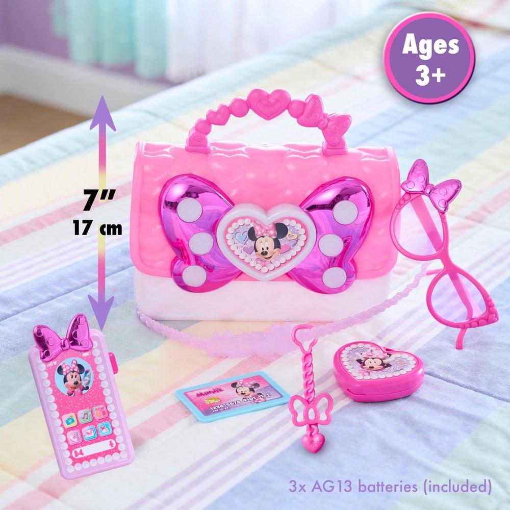 Just Play Disney Junior Minnie Mouse Bow Fabulous Dress-Up Playset 7-Piece Toy for Ages 3 and Up