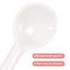 2Pcs Tulip Shaped Porcelain Flower Spoon Long Handle Household Mixing Spoon Convenient Coffee Rice Mixing Accessory