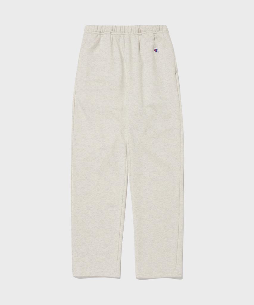CHAMPION C-Logo Straight Sweatpants Cream