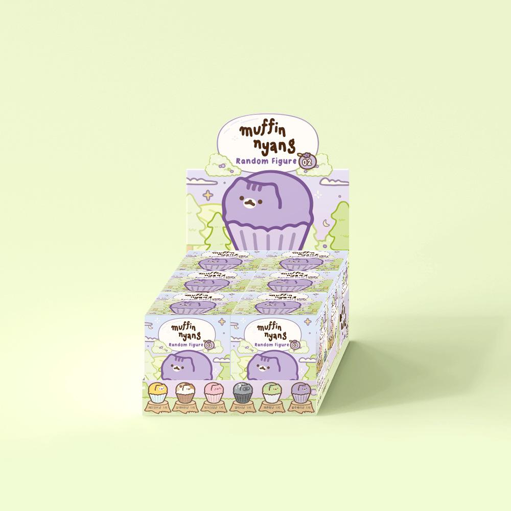 

Корейский сидячий котенок мини-кукла в костюме офицера Мяу фигурка в слепой коробке Approx. 5CM