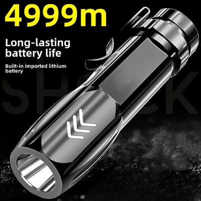 LED Strong Light Fast Charging Super Bright Long-distance Shooting Portable Multi-function Flashlight