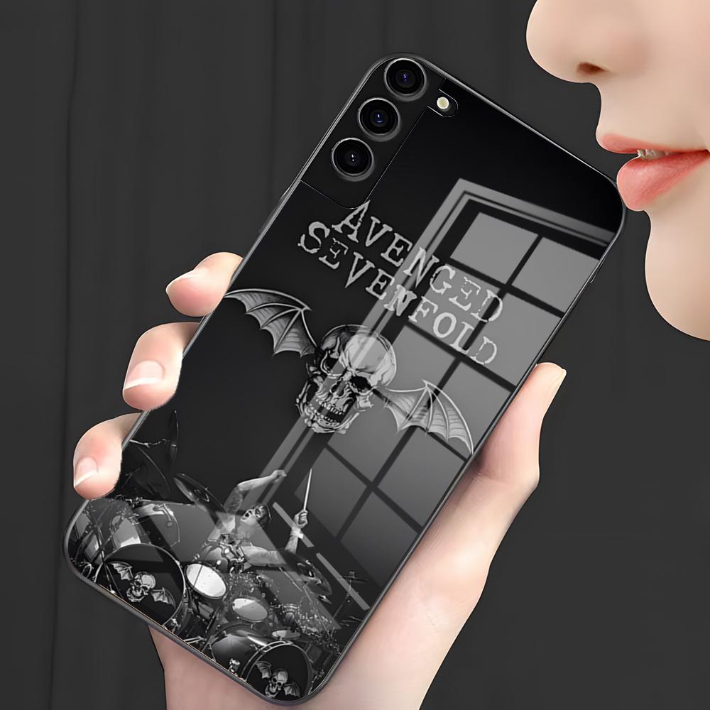 A-Avenged Sevenfold Phone Case For Samsung S26 S25 Plus S20 S20 Plus S22 Ultra S23 FE S21 Plus S21 Ultra Glass Cover
