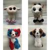 Cute Big-eyed Plush Dog Poodle Chihuahua Husky Doll Christmas Kids Gift Toy