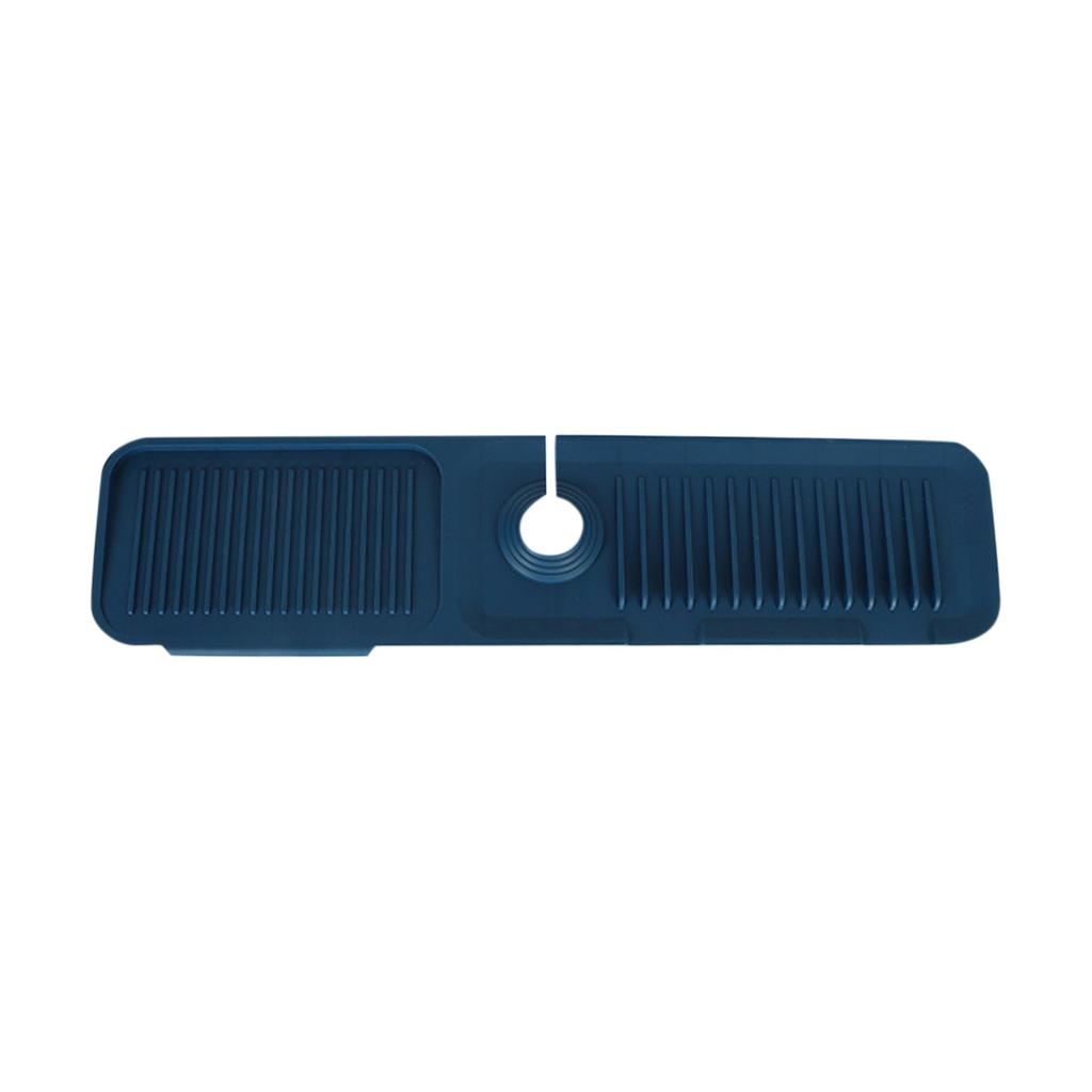 Sink Anti-slip Storage Mat Faucet Anti-splash  Pad Anti-slip Countertop Mat Cup Anti-slip Storage