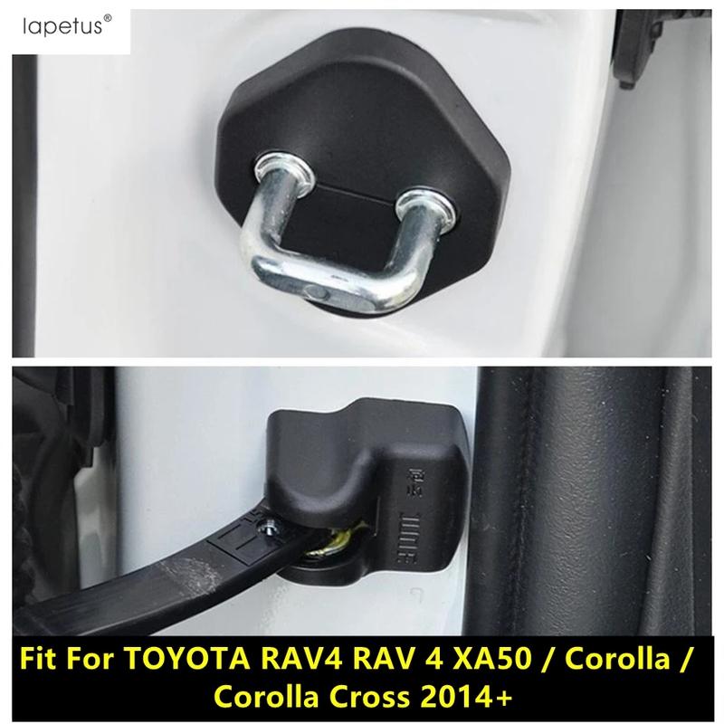 Car Door Lock Buckle Limit Stopper Cover Accessories Interior For TOYOTA RAV4 RAV 4 XA50 / Corolla / Corolla Cross 2014 - 2025
