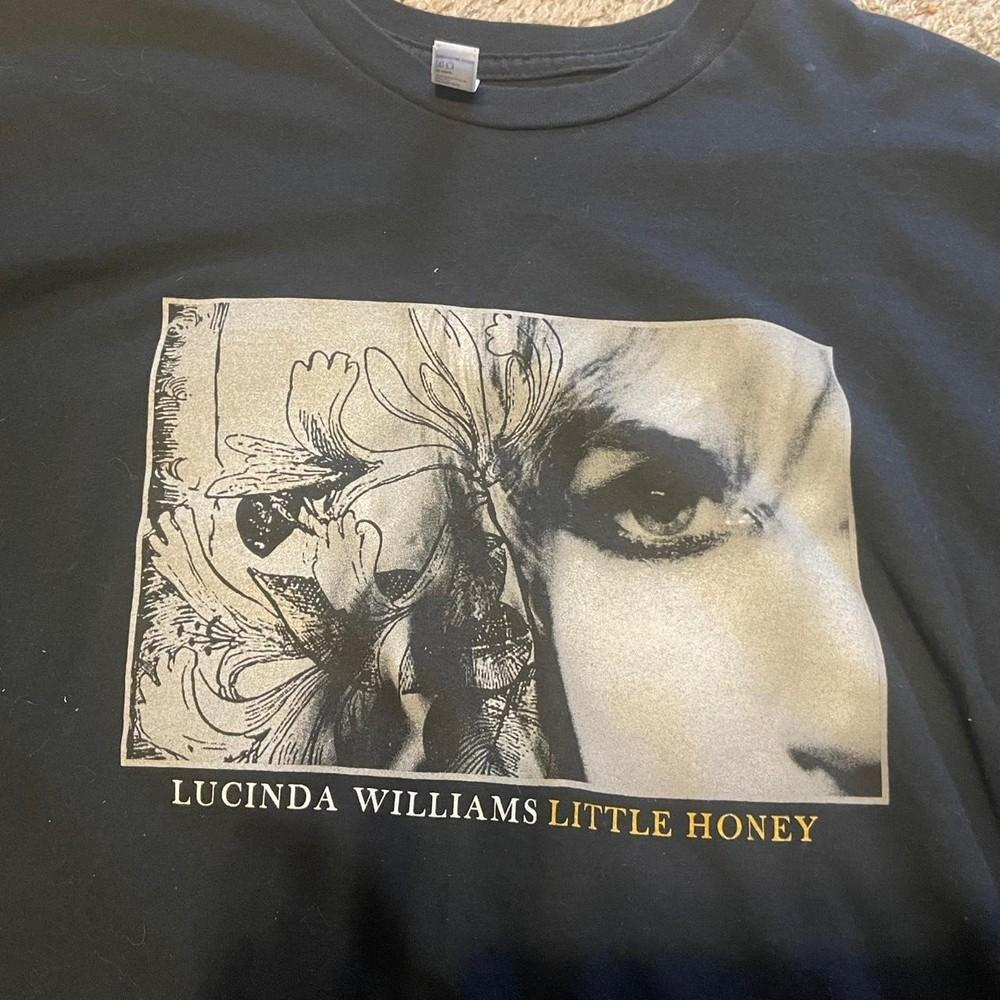 Rare Lucinda Williams Little Honey Black Gift For Fans S to 5XL Shirt ZL577 Unisex T-Shirt M