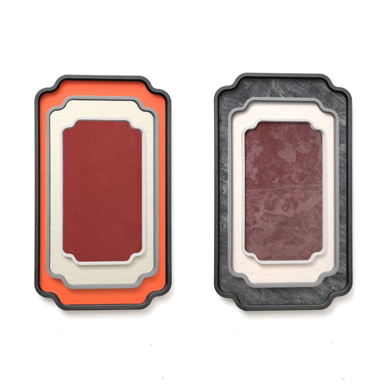Stone Tray Luxury Rectangular Cement Storage Trays Removable Perfume Tray Multifunction Organizers Trays Modern Decoration
