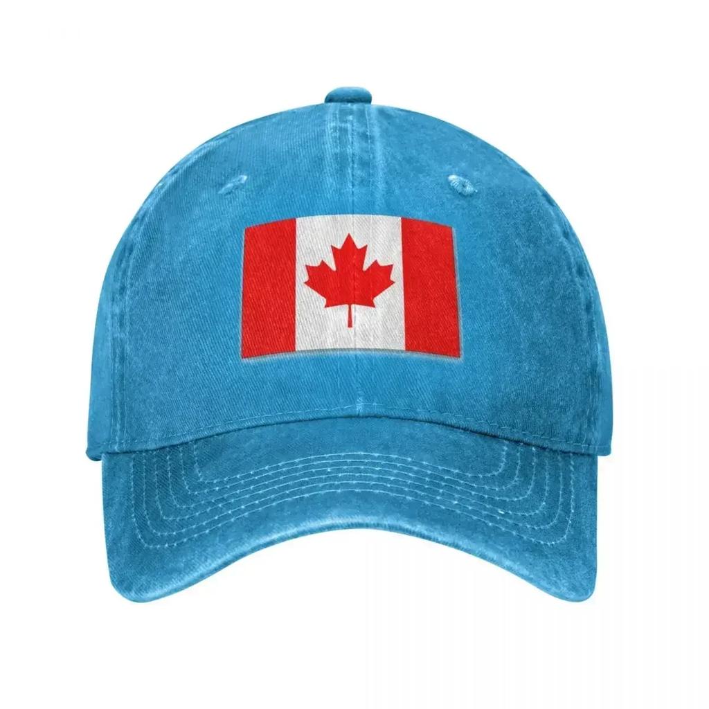 Canadian Flag Baseball Cap Kids Hat Uv Protection Solar Hat Luxury Man Hat For Women Men's