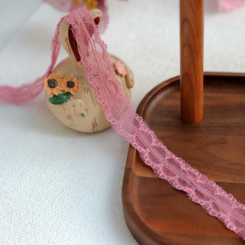 Colorful Polyester Lace Trim for DIY Doll Dress & Lolita Accessories