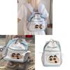 Crayon Shinchan Cartoon Backpack With Drawstring Closure For Students And Kids