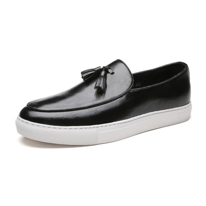 Men s Large Size Tassel Slip-On Fashion Loafers - European & American Style 41