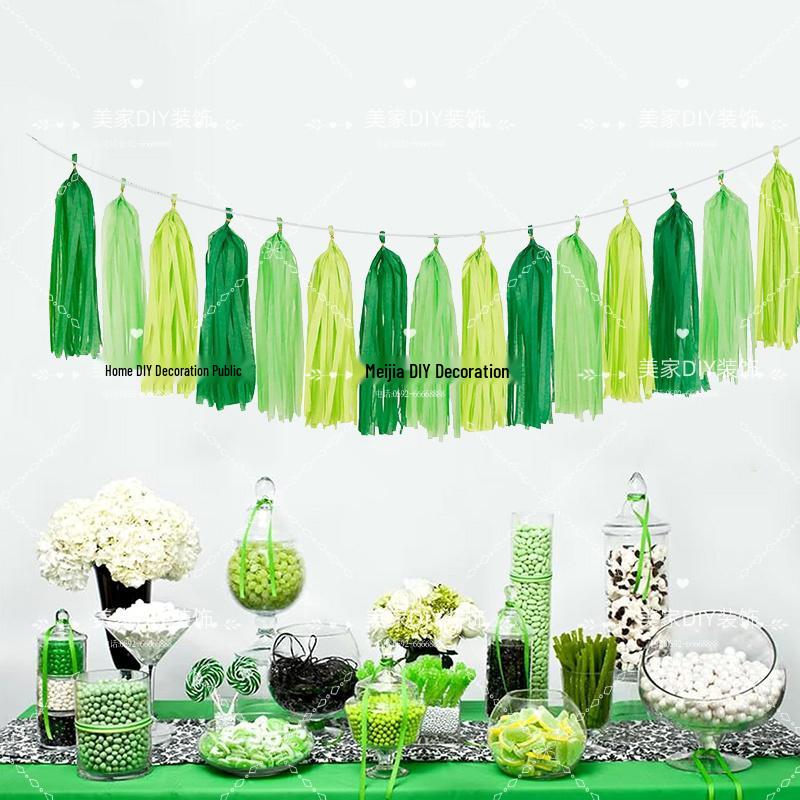 Spring Tropical Fruit Party Ceiling Decorations: Pineapple, Strawberry, Apple, and Grape Honeycomb Balls