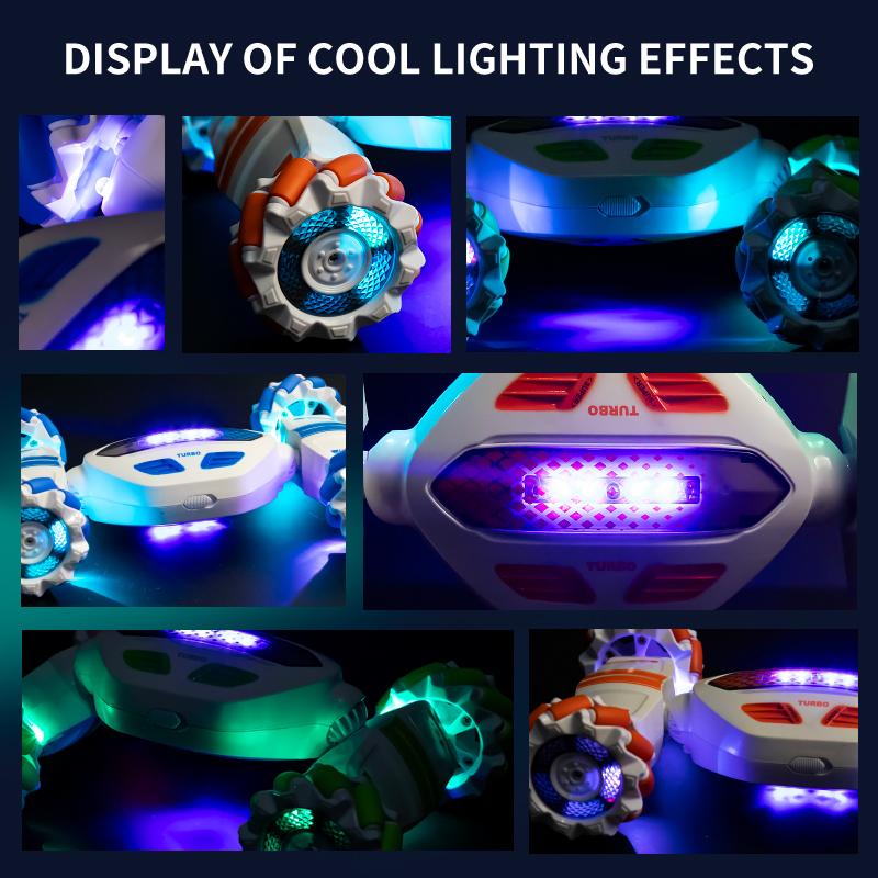 2.4G Rc Stunt Gesture Induction Twist Car Remote Control Car Off-road 4WD Drift Racing Car Stunt Transformation Boy Toy Car