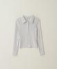 MAKE A TOAST Soft Mix Collared T-Shirt (Gray) Mbfsto025Gr