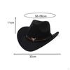 Cowboy Cowgirl Hat Sombrero Caps Fashion Photo Props Decoration Sun Protection for