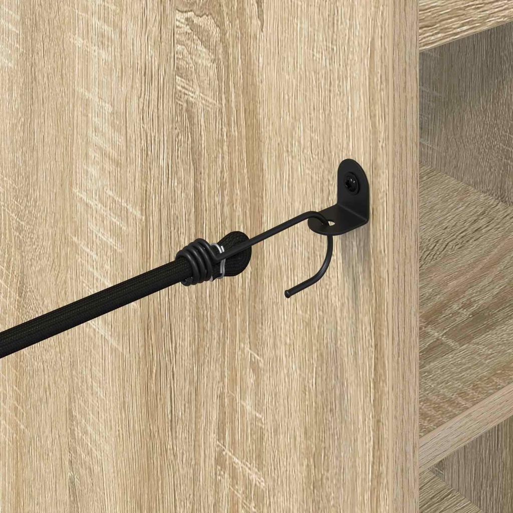 Golftafelkast met Wielen Uni Sonoma Eiken 90 x 45 x 98 cm