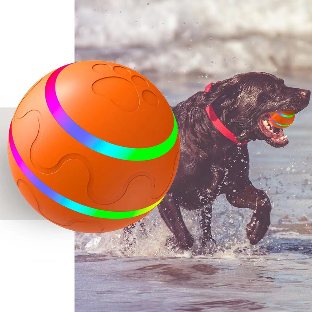 Smart Cat Toys Luminous Waterproof Kitten Ball Toys for All Pet Interactive Game