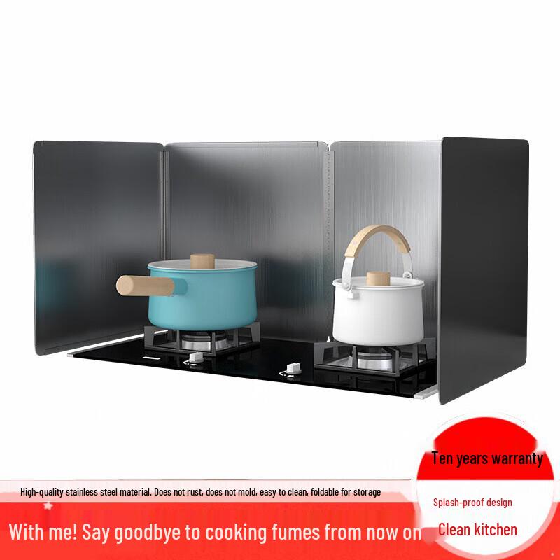 Stainless Steel Kitchen Oil Splatter Guard