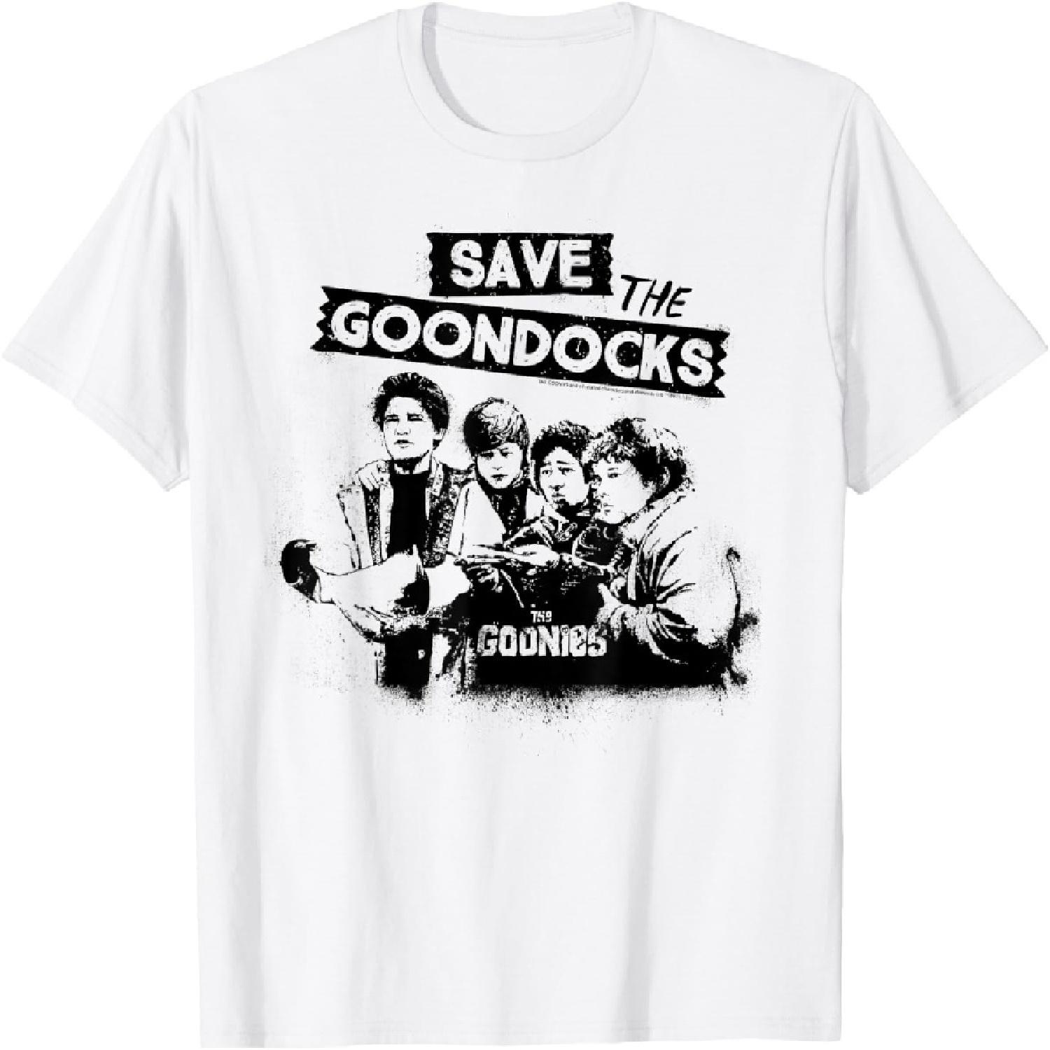 Save The Goondocks Text T-Shirt S
