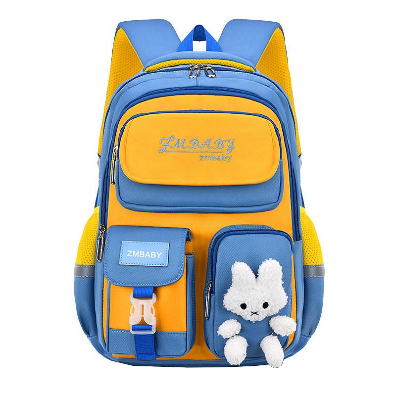 Sesame Baby Childrens Cartoon School Bag With Lightweight Durable Material For Girls And Boys