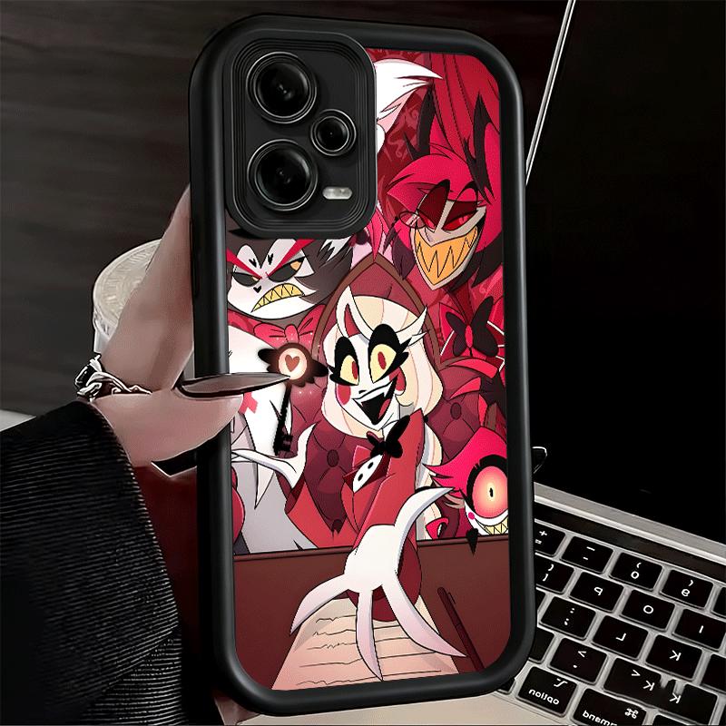 Hazbin Hotel Anime Soft Phone Case for Xiaomi Poco X7 X6 X5 Pro X4 Gt X3 F7 Ultra M8 M7 Redmi 15C 15 14C 13 13C 12 12C 10 10C