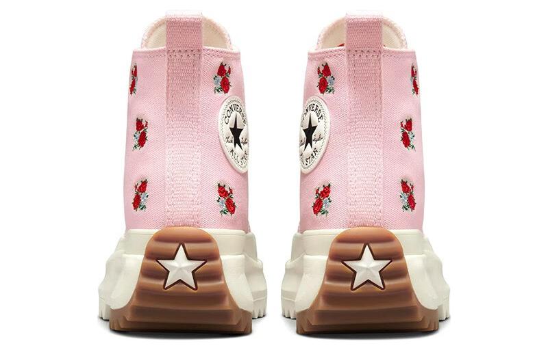 Run Star Converse Hike Platform High 'Embroidered Floral - Sunrise Pink' A05192C